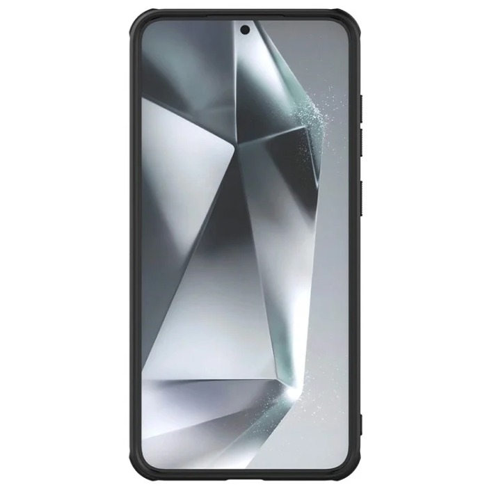 Nillkin - Nillkin Galaxy S25 Mobilskal Magsafe Frosted Shield Pro - Svart