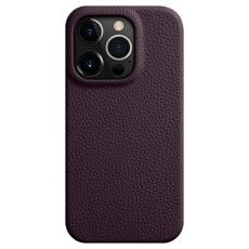 Melkco - MELKCO Mobilskal till iPhone 15 Pro Max Magnetisk &Auml;kta L&auml;der + PC - Lila