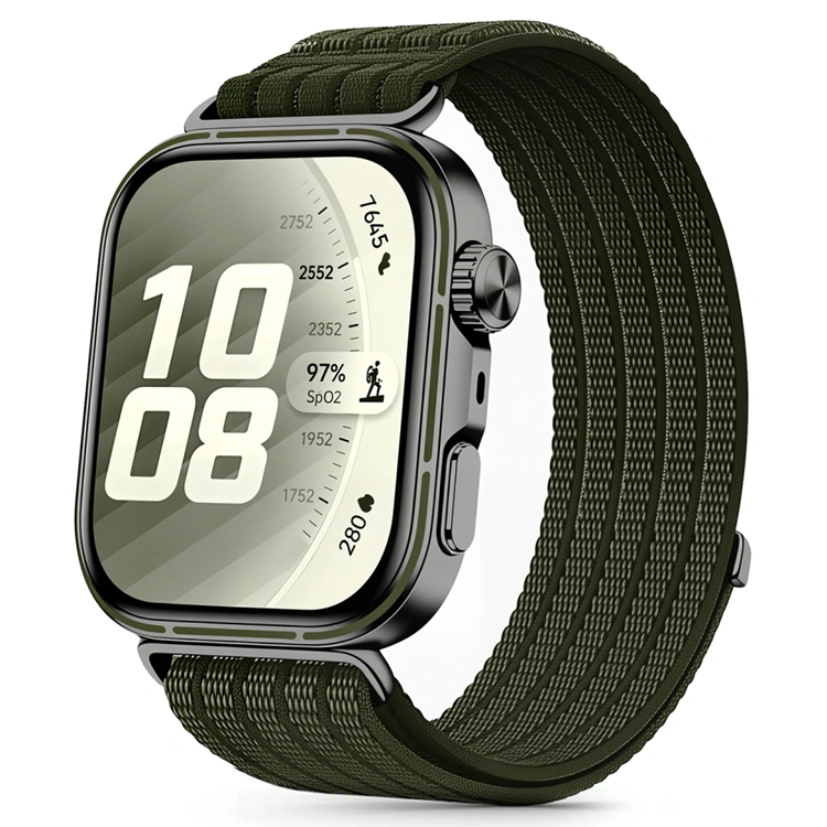 Tech-Protect Huawei Watch Fit 3/4/4 Pro/5/5 Pro Armband Nylon - Grön | 5123 | AlltMobil