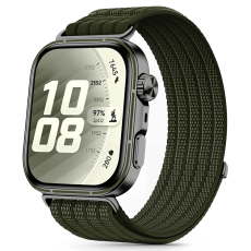 Tech-Protect - Tech-Protect Huawei Watch Fit 3/4/4 Pro/5/5 Pro Armband Nylon - Gr&ouml;n