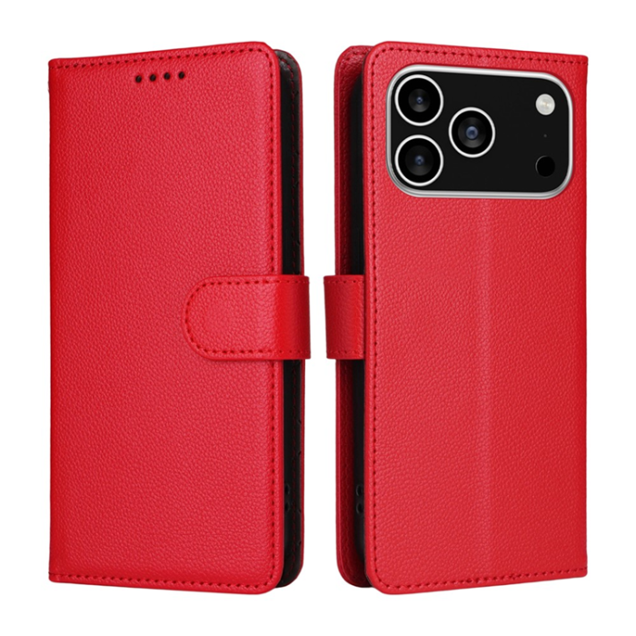 A-One Brand - iPhone 17 Pro Plånboksfodral RFID Blocking med Handledsrem