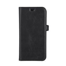 BUFFALO - BUFFALO äkta läder iPhone 14 Pro Max Plånboksfodral - Svart