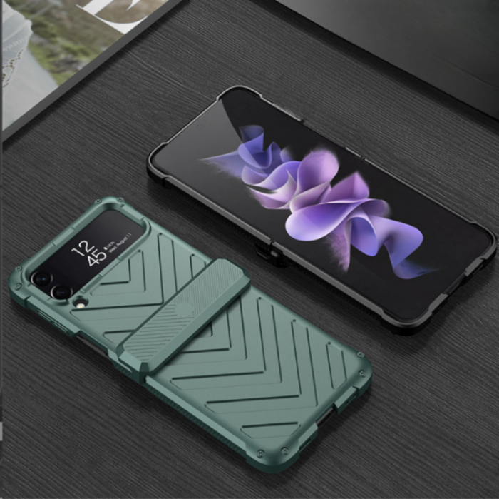 GKK - GKK Galaxy Z Flip 4 Skal Armor - Svart