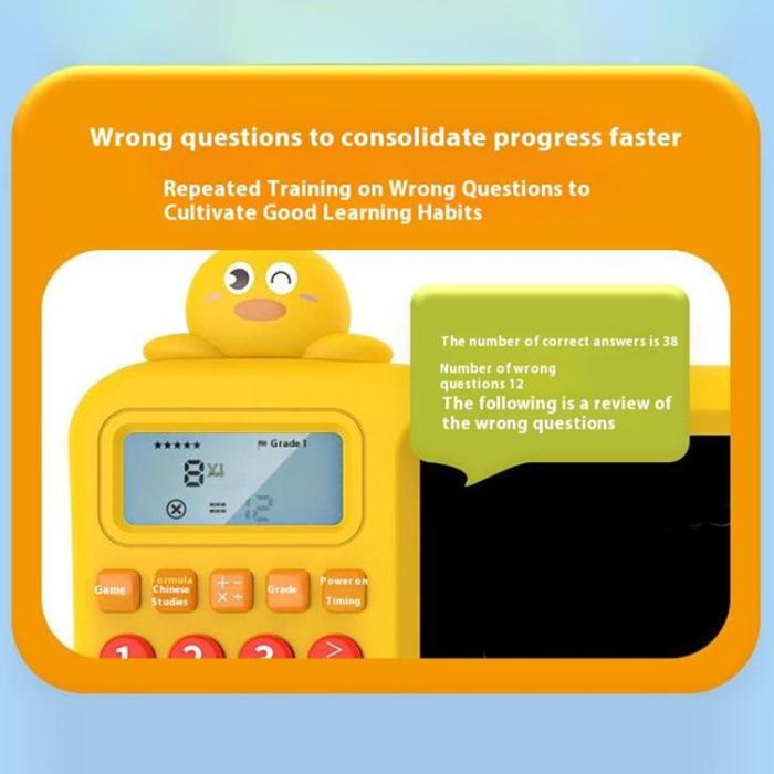 OEM - Elektroniskt Mattespel med Skissblock för Barn (1-6 år)