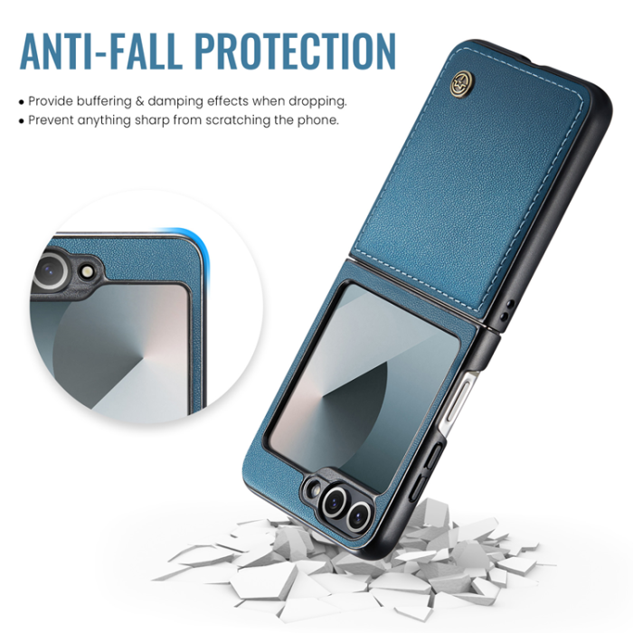 Caseme - CASEME Galaxy Z Flip 7 FE Mobilskal RFID Blocking Glossy 023 
