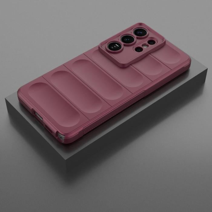 OEM - Mobilskal till Samsung Galaxy S26 Ultra Anti-Drop Mjuk TPU - Vinröd