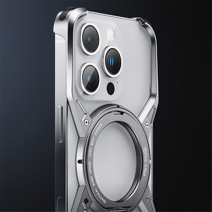 A-One Brand - iPhone 15/14/13 Mobilskal Bumper Frameless Kickstand