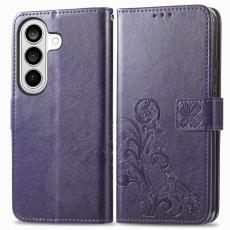 OEM - Pl&aring;nboksfodral f&ouml;r Samsung Galaxy S26 Konstl&auml;der - Lila