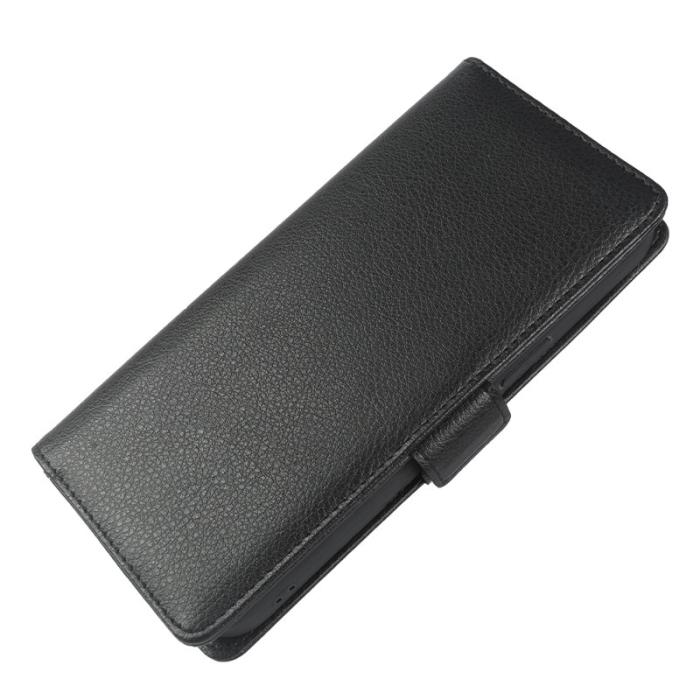 OEM - Plånboksfodral för Samsung Galaxy S26 Konstläder Magnetisk - Svart