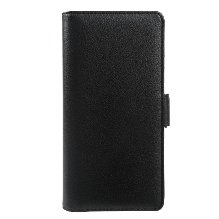 OEM - Plånboksfodral för Samsung Galaxy S26 Konstläder Magnetisk - Svart