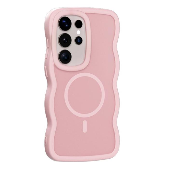 OEM - Mobilskal för Samsung Galaxy S26 Ultra Magnetiskt TPU + PC - Rosa