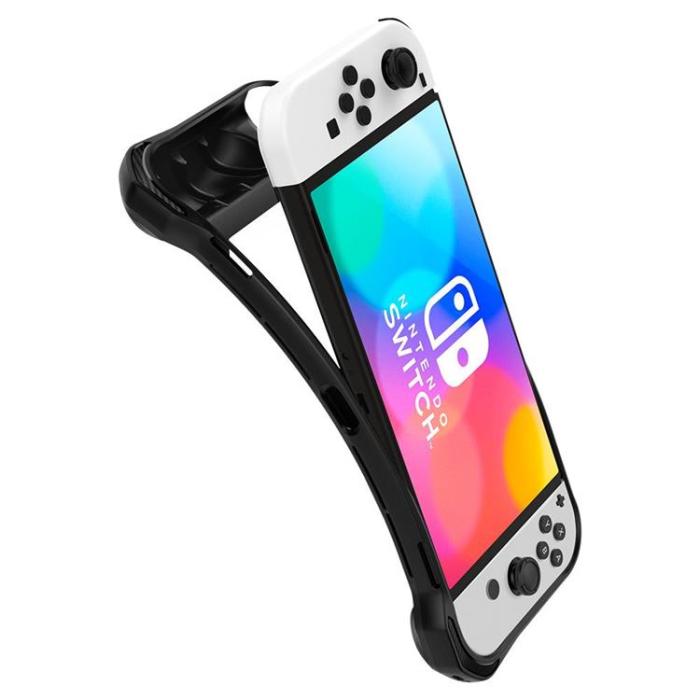 UTGATT - Spigen Rugged Armor Skal Nintendo Switch OLED - Matte Svart