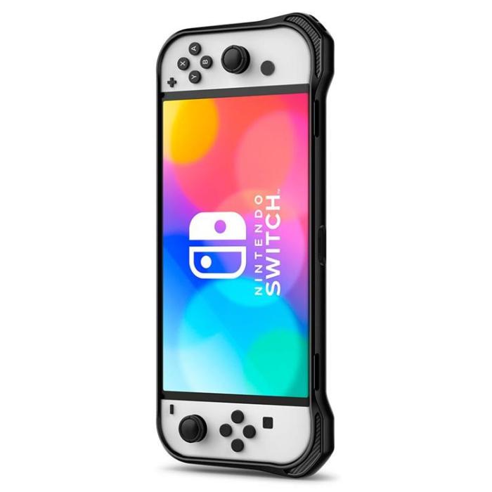 UTGATT - Spigen Rugged Armor Skal Nintendo Switch OLED - Matte Svart