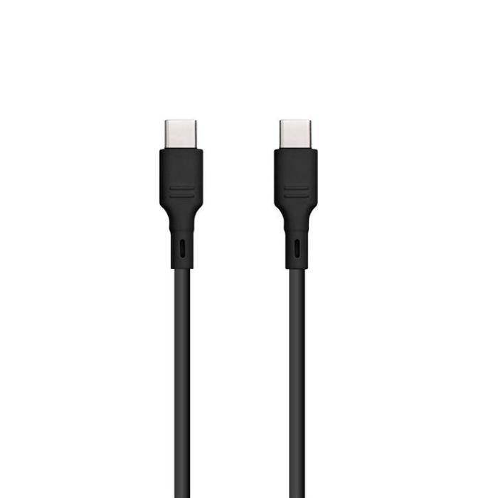 Blue Star - Blue Star USB-C till USB-C kabel 1m 60W - Svart