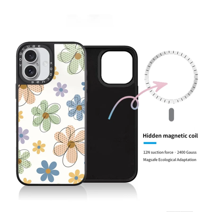 A-One Brand - iPhone 16 Plus Mobilskal MagSafe Aluminium Silikon