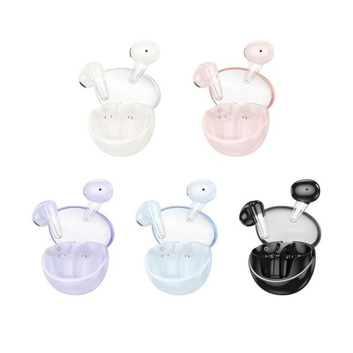 Hoco - Hoco TWS In-Ear Hörlurar Trådlösa Bluetooth EW202 - Milky Vit