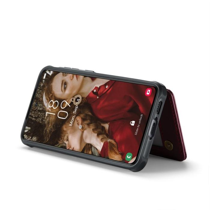 Caseme - CASEME C22 Fodral för Samsung Galaxy S24 FE - Röd