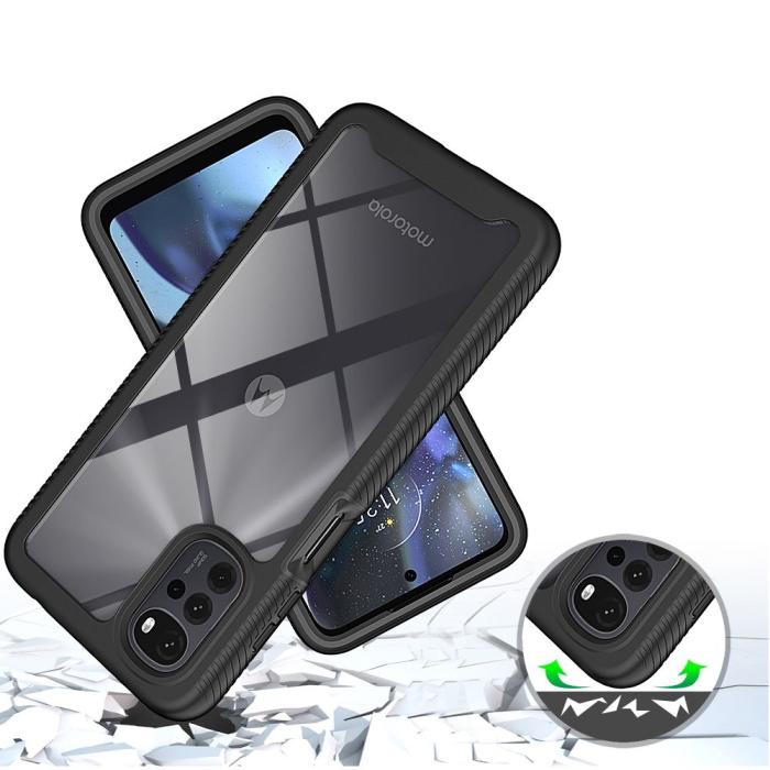 UTGATT - Tech-Protect Motorola Moto G22/E32/E32S Skal Defense360 - Svart