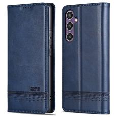AZNS - AZNS Samsung Galaxy S24 FE Pl&aring;nboksfodral Konstl&auml;der - Bl&aring;