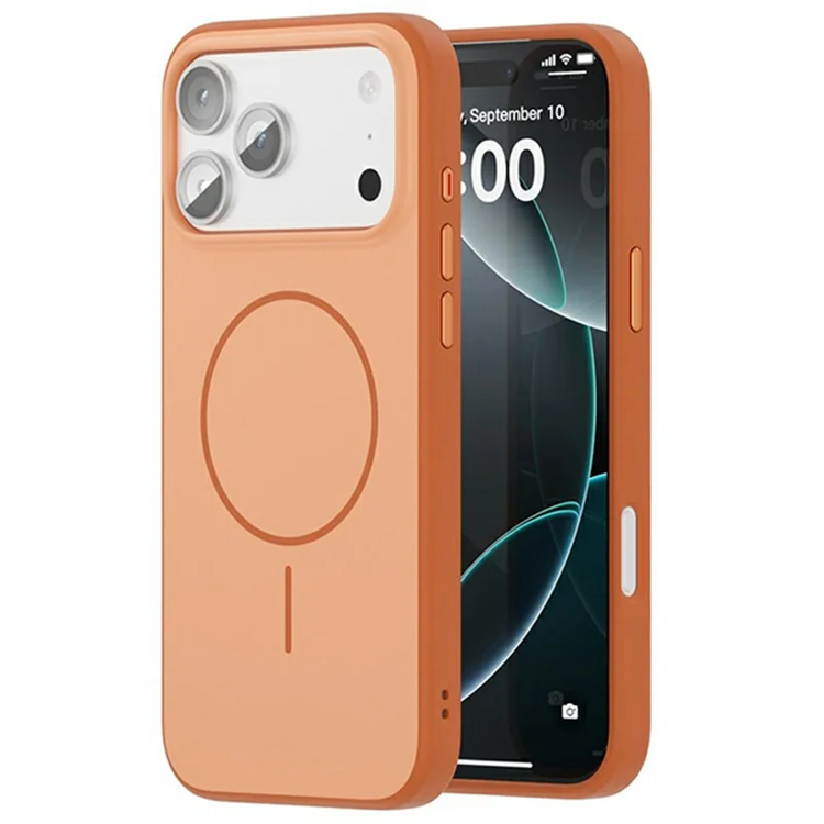 iPhone 17 Pro Max Mobilskal Magsafe Shockproof - Orange (Orange) | 2353 | AlltMobil