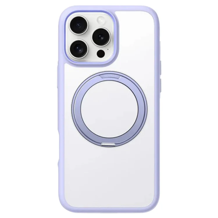 Torras - Torras iPhone 16 Pro Mobilskal Magsafe Ostand R Fusion - Lila