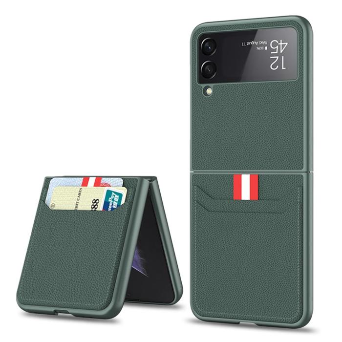 GKK - GKK Korthållare Skal Samsung Galaxy Z Flip 3 - Grön
