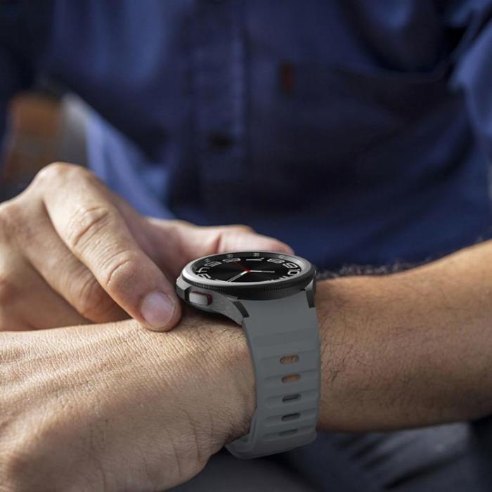 UTGATT - Tech-Protect Galaxy Watch 4/5/5 Pro/6/7/FE Armband - Grå