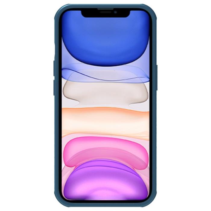 Nillkin - NILLKIN Super Frosted Shield Pro Fodral iPhone 14 Plus Blå