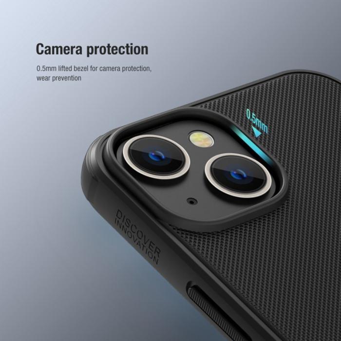 Nillkin - NILLKIN Super Frosted Shield Pro Fodral iPhone 14 Plus Blå