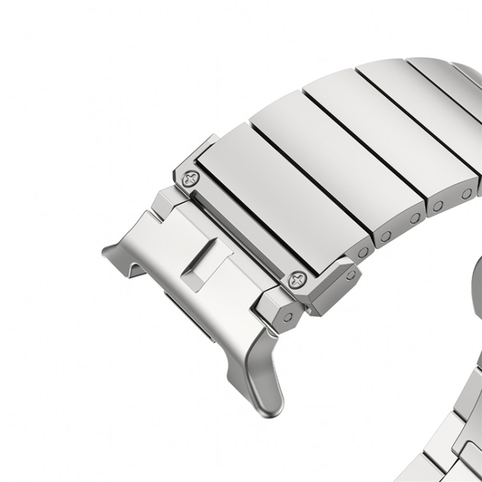 A-One Brand - Galaxy Watch 8/8 Classic (40/44/46mm) Armband Stainless Steel - Silver