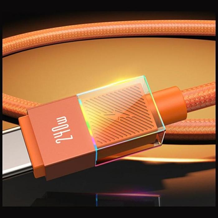 USAMS - USAMS USB-C till USB-C 240W Kabel 1.2m SJ777 - Tarnish