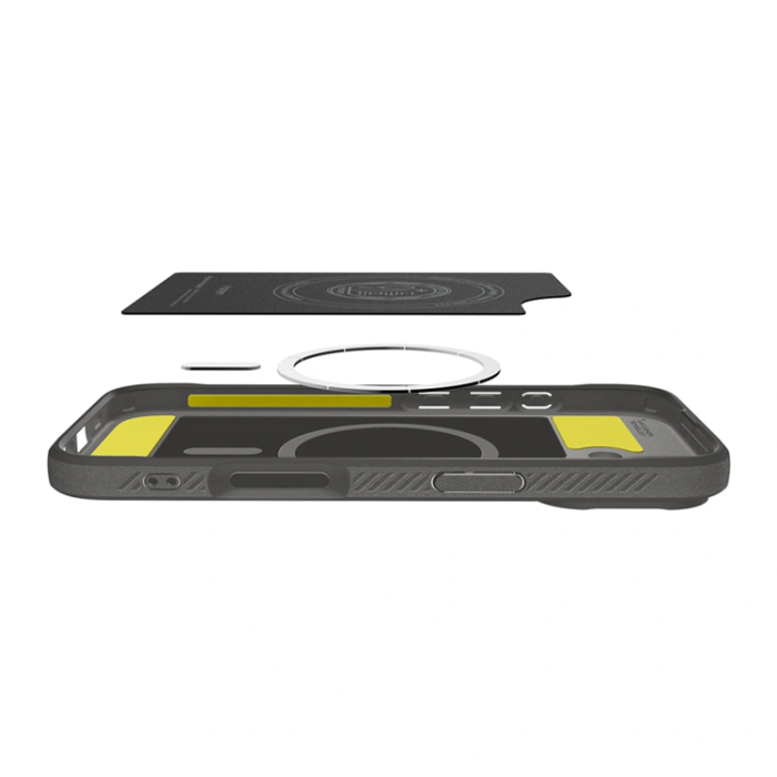 Ringke - Spigne iPhone 17 Mobilskal Magsafe Rugged Armor - Grå