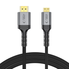 Tech-Protect - Tech-Protect Kabel Mini HDMI Till HDMI 2.1 Ultraboost 2m - Svart