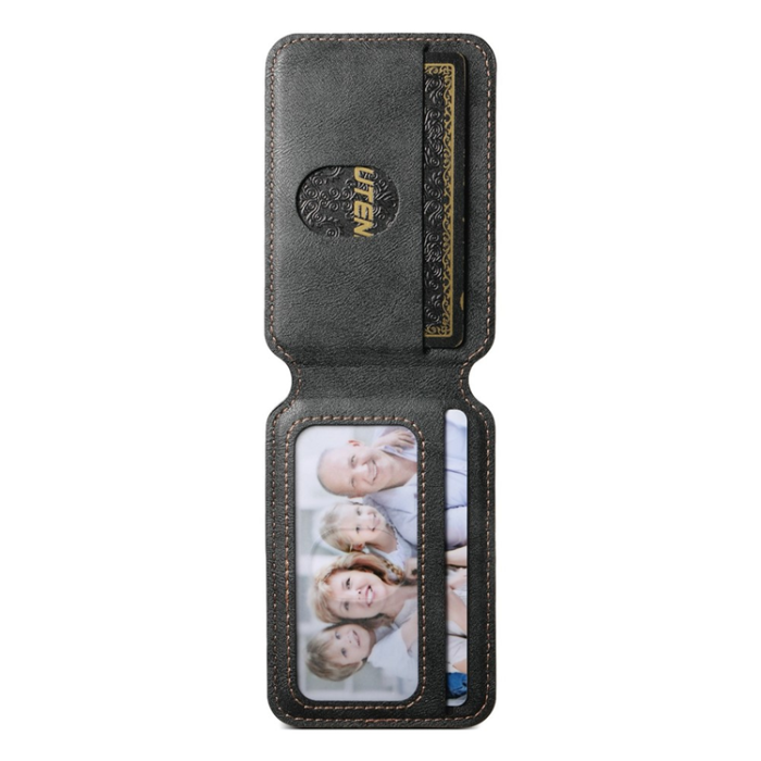 SUTENI - SUTENI iPhone 17 Air Mobilskal MagSafe Cowhide M3 - Svart