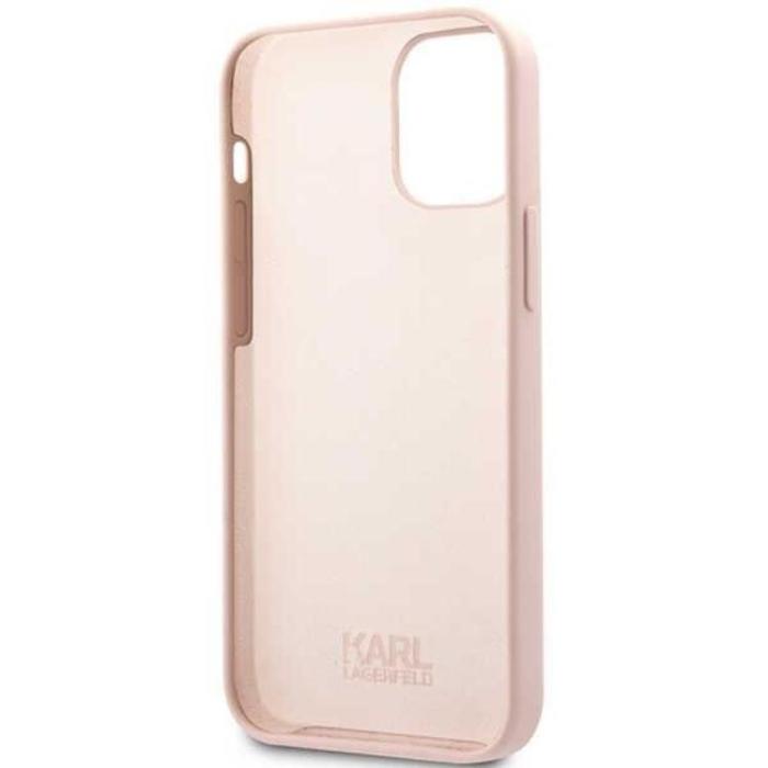KARL LAGERFELD - Karl Lagerfeld iPhone 12/12 Pro Mobilskal Silicone Choupette