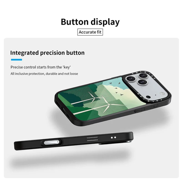 A-One Brand - iPhone 17 Pro Max Mobilskal MagSafe Aluminium Silikon