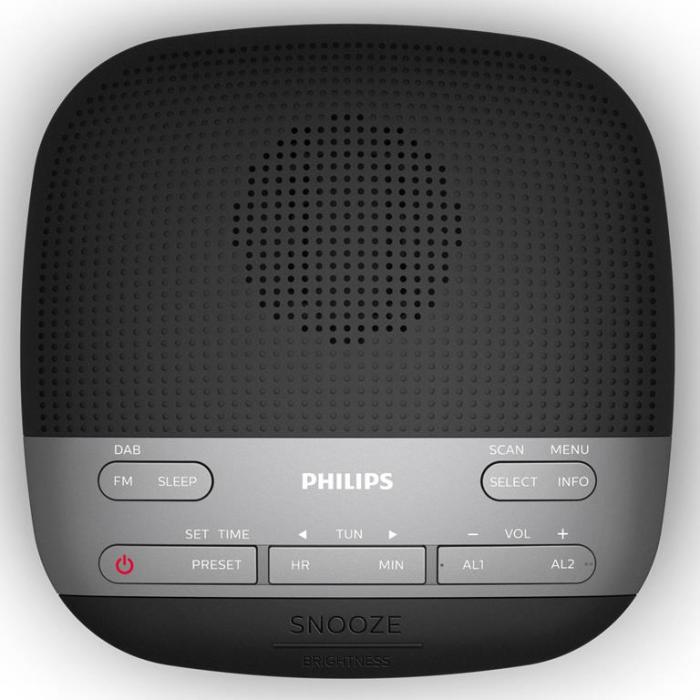 Philips - PHILIPS Digital DAB+/FM-klockradio Dubbla alarm