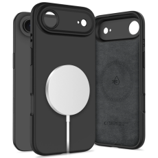 Tech-Protect - Tech-Protect iPhone Air Mobilskal Magsafe Silikon - Svart