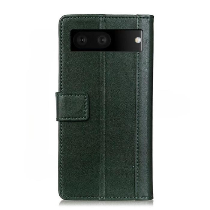 A-One Brand - Google Pixel 7 Plånboksfodral PU Läder - Grön