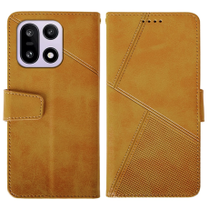 IDEWEI - IDEWEI OnePlus 15 5G Pl&aring;nboksfodral Calf Texture L&auml;der - Brun
