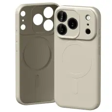 Mercury - Mercury iPhone 17 Pro Mobilskal MagSafe Semi-Silicone - Stone