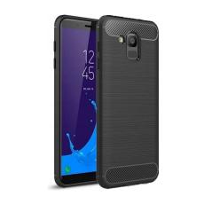 Forcell - Galaxy J6 (2018) Skal Forcell Carbon Mjukplast - Svart
