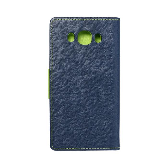 OEM - Galaxy J5 (2016) Plånboksfodral Fancy Eco Läder - Blå
