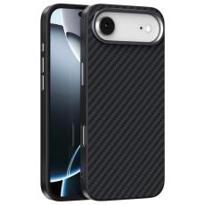 ABEEL - ABEEL iPhone 17 Air Mobilskal MagSafe Carbon Fiber - Svart