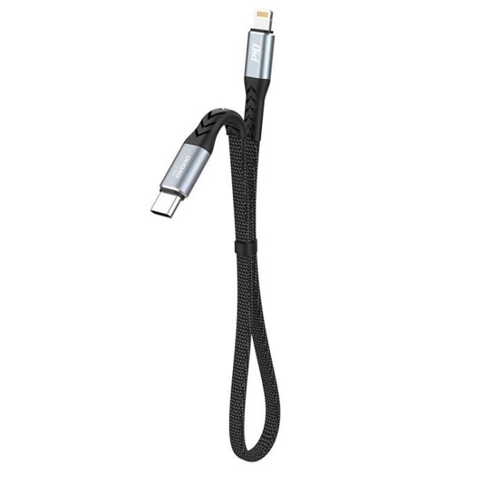 Dudao - Dudao USB-C till Lightning kabel PD 20W 0.23m - Svart