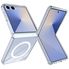 A-One Brand - Galaxy Z Flip 7 Mobilskal MagSafe Acrylic TPU - Clear