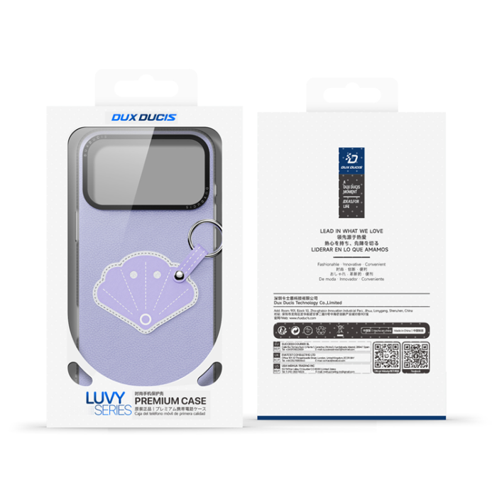 Dux Ducis - DUX DUCIS iPhone 17 Pro Max Mobilskal Fingerring/Rem Luvy Series