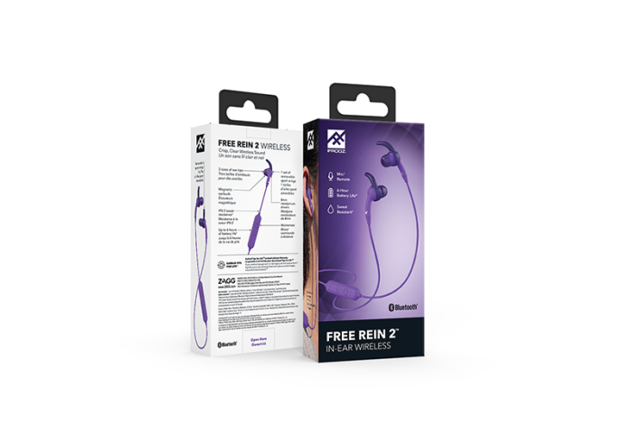 UTGATT4 - Ifrogz Free Rein 2 Wireless Earbud Purple