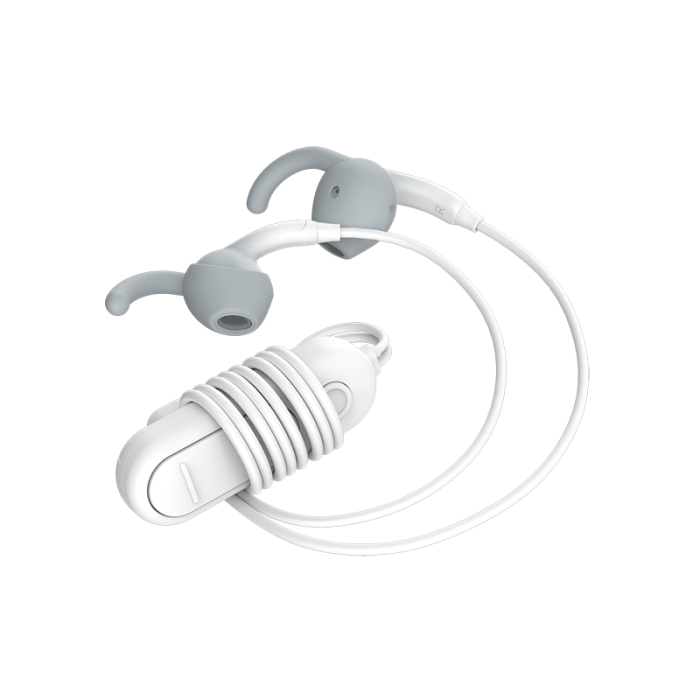 UTGATT5 - iFrogz Sound Hub Tone Wireless Earbud White/Gray