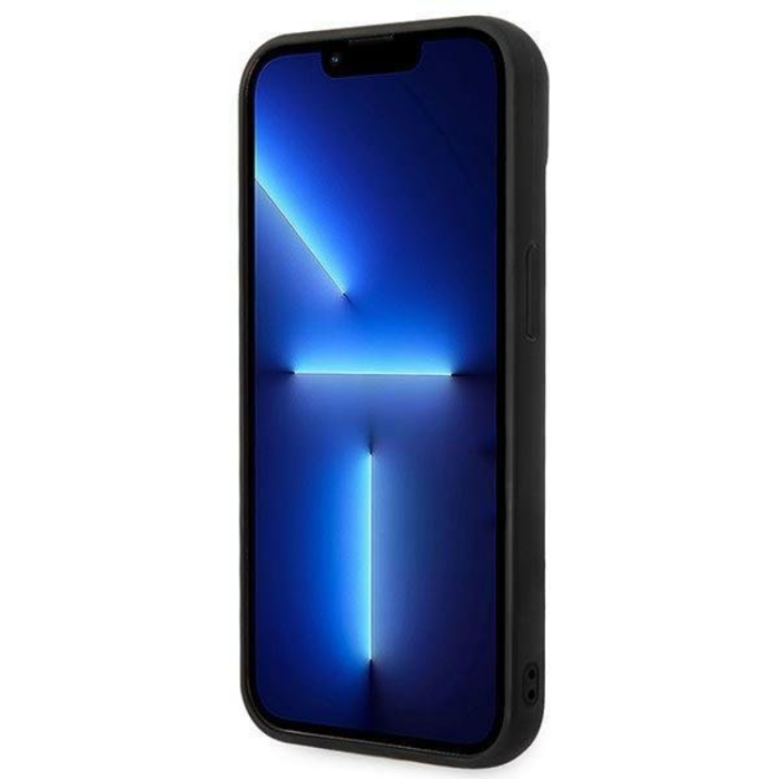 KARL LAGERFELD - Karl Lagerfeld iPhone 14 Plus Skal Puffy Ikonik Pin - Svart